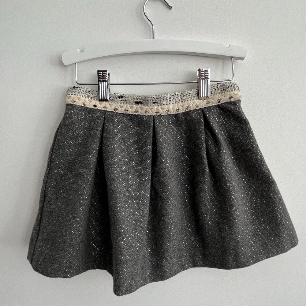 Patachou Wool Skirt (size 6Y)